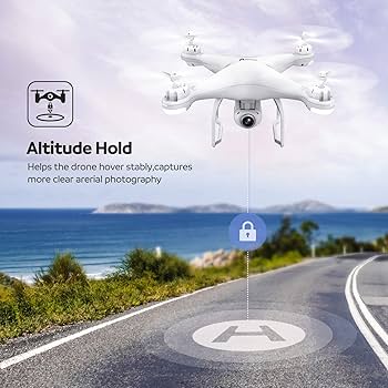Sky explorer Drone with lcd remote  Camera for Adults HD 1080P