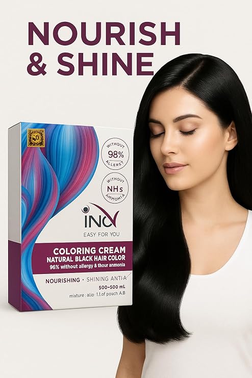 ING V Hair Color - Ammonia Free-Allergy Free - 1000ml